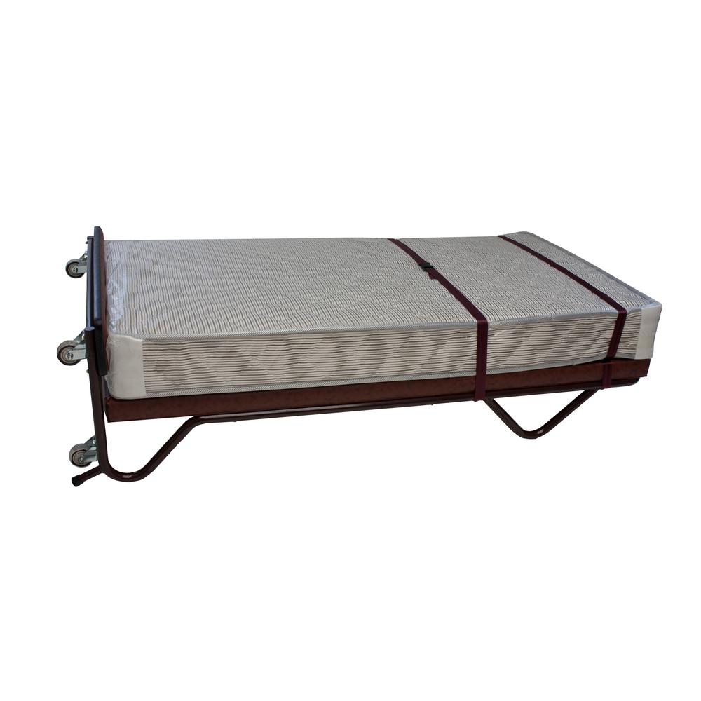 Hollywood Bed Frame EZ Twin Sleeper with 8 in. Mattress ...