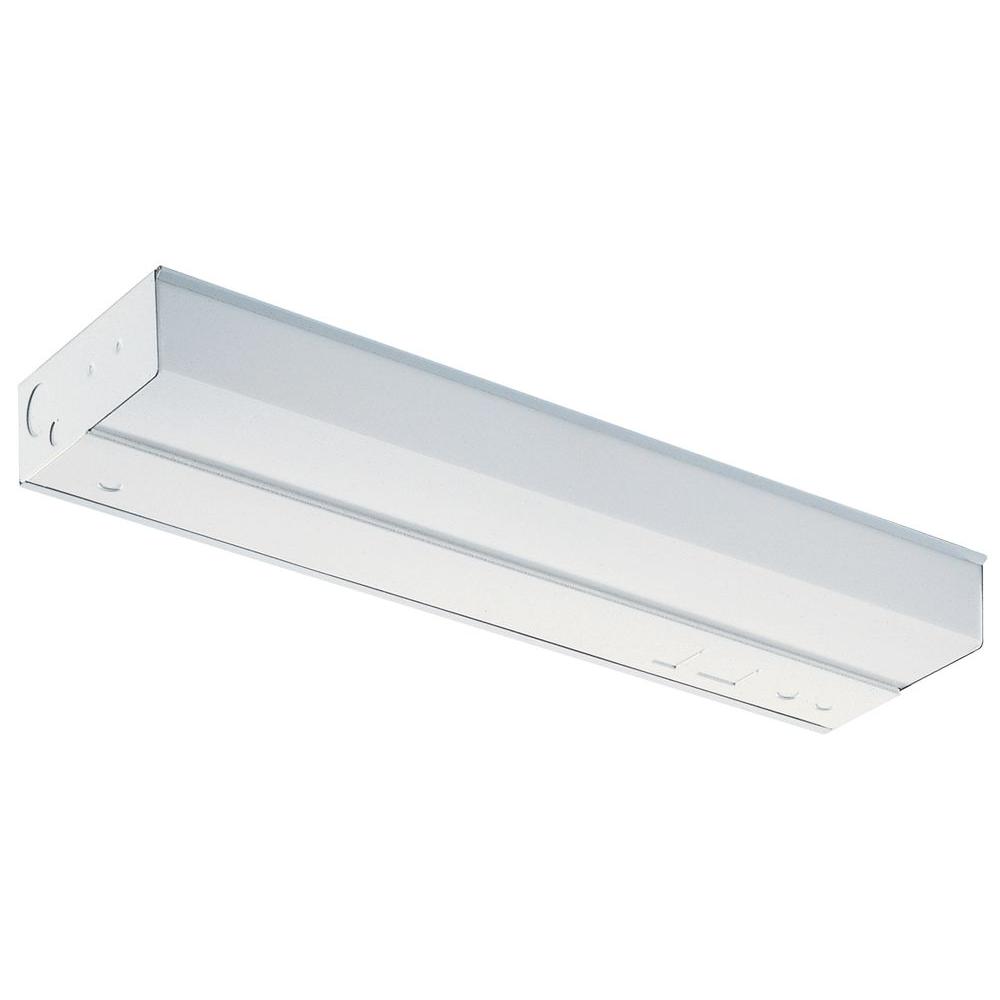 Lithonia Lighting 24 In Fluorescent Rocker Switch Direct Wire Under Cabinet Light