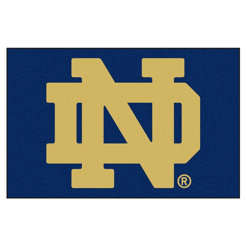 Fanmats Notre Dame University 1 Ft 7 In X 2 6 Accent Rug Fanmats Notre Dame University 1 Ft 7 In X 2 6