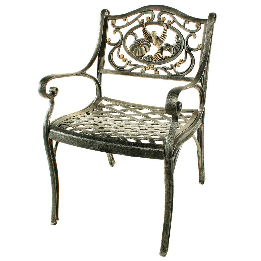 Oakland Living Hummingbird Patio Arm Chair3312AP The Home Depot