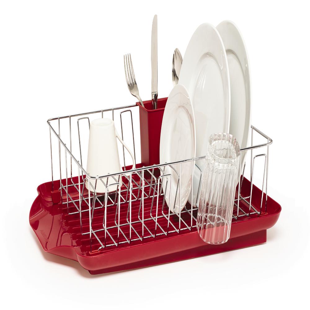 Sterilite Utility Sink Set 2 Piece 06215806 The Home Depot Professional 3 Piece Dish Rack Set