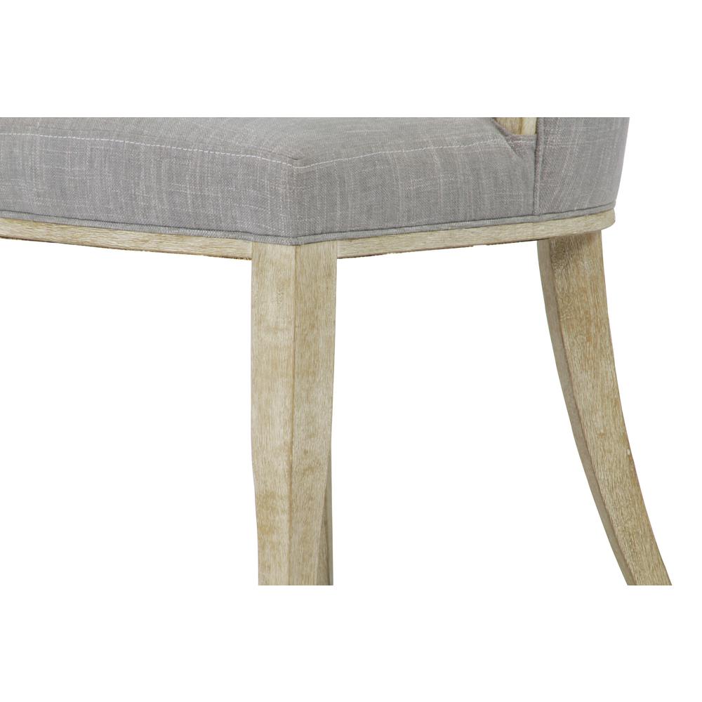 Sofia Grey Linen Back Dining Chair With Handle Set Of 2 Sofia Grey Linen Back Dining Chair With Handle Set Of 2