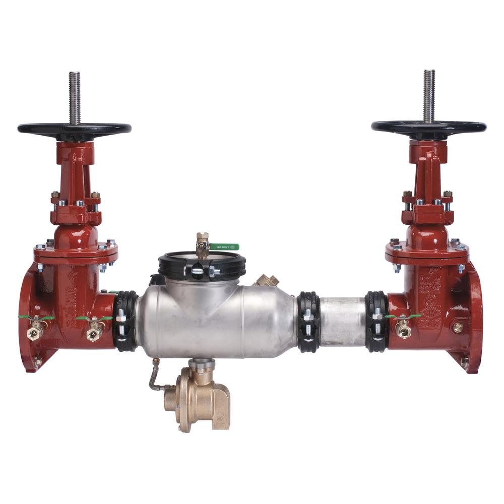 Zurn 6 in. Stainless Steel Reduced Pressure Valve Detector Backflow