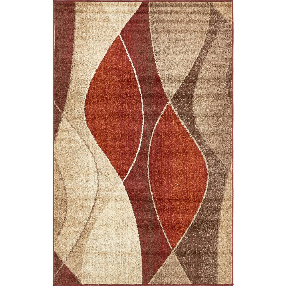 Unique Loom Autumn Plantation Multi 5' 0 x 8' 0 Area Rug3138166 The