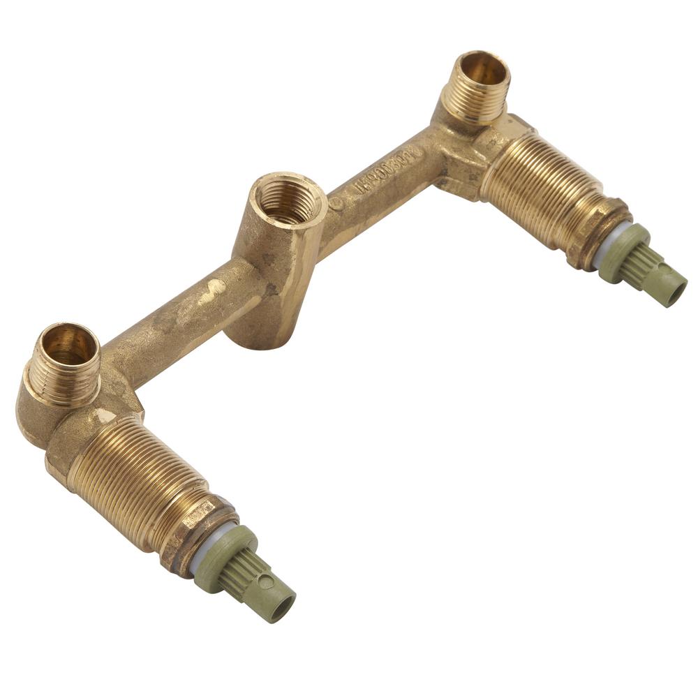 American Standard Colony Soft 2 Handle 1 Spray Shower Faucet In