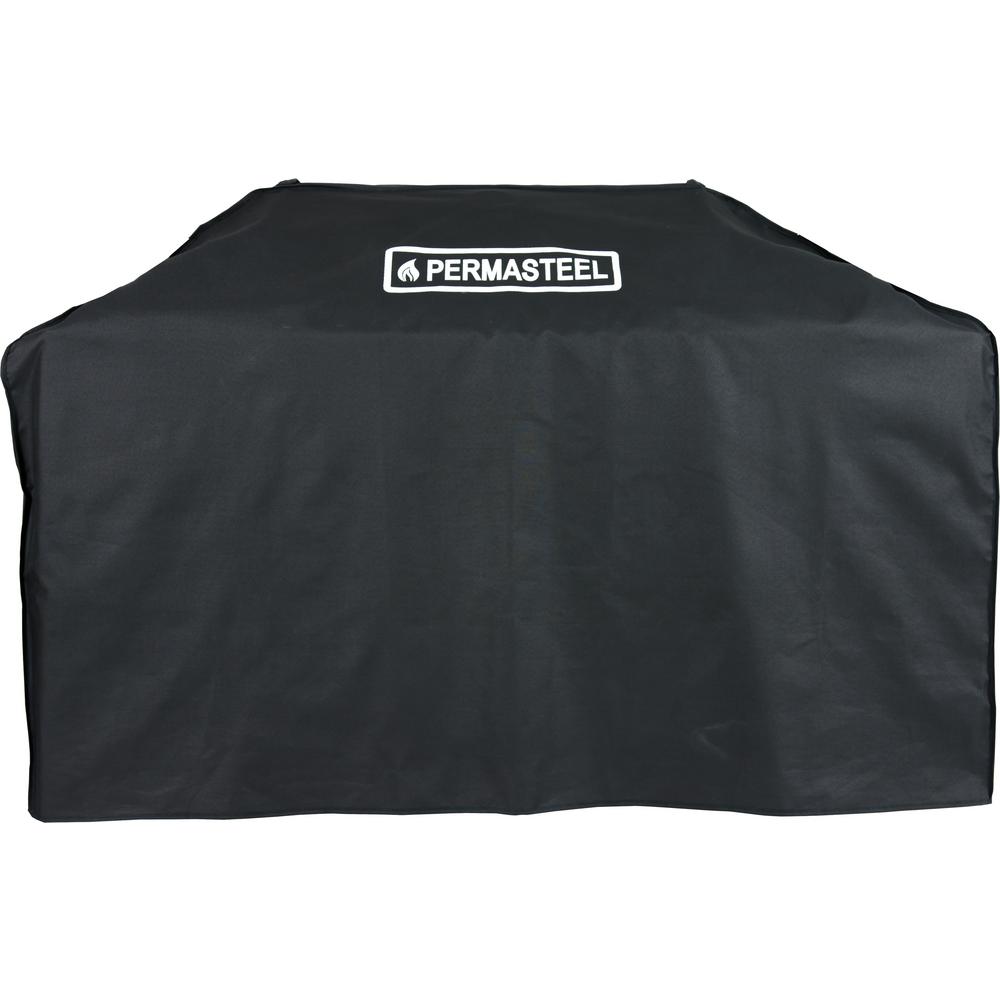 Permasteel 72 in. Black Gas Grill CoverPA30288 The Home Depot