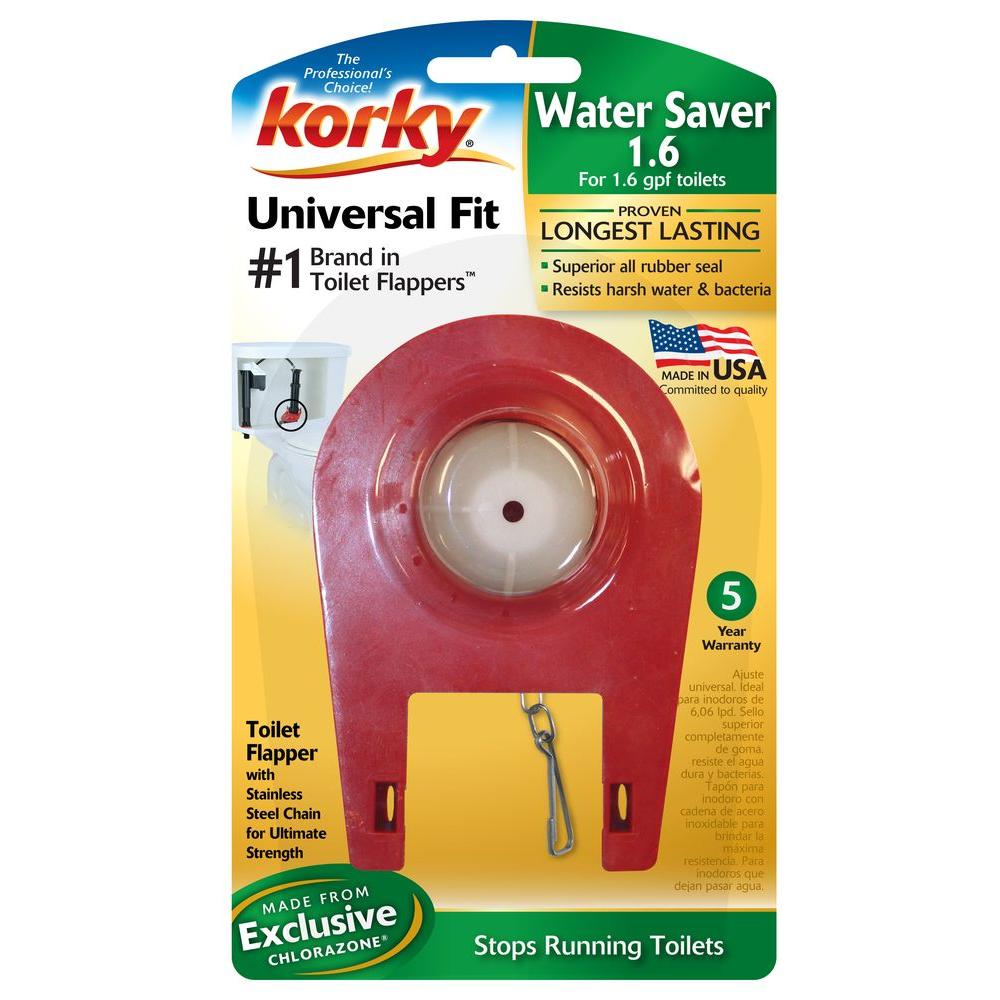 Home Plumbing Fixtures Chlorazone Rubber Korky Plus Flapper 2 In Home Improvement