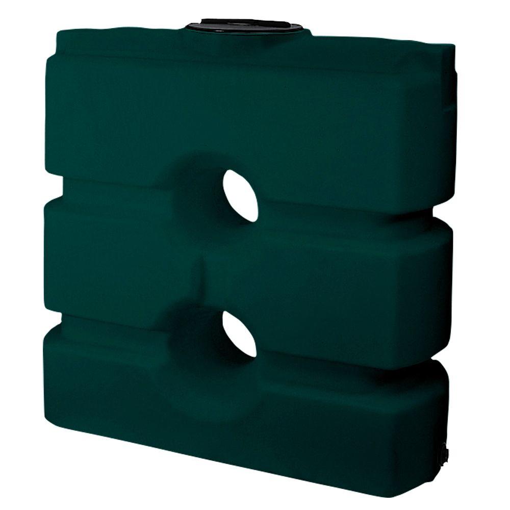 Norwesco 400 Gal. Free Standing Water Tank in Dark Green44361 The Home Depot