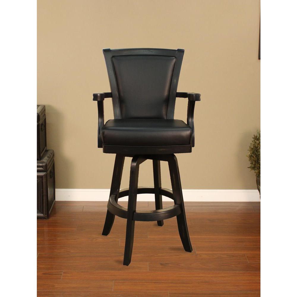American Heritage Auburn 31 In Peppercorn Cushioned Bar Stool American Heritage Auburn 31 In Peppercorn Cushioned Bar Stool