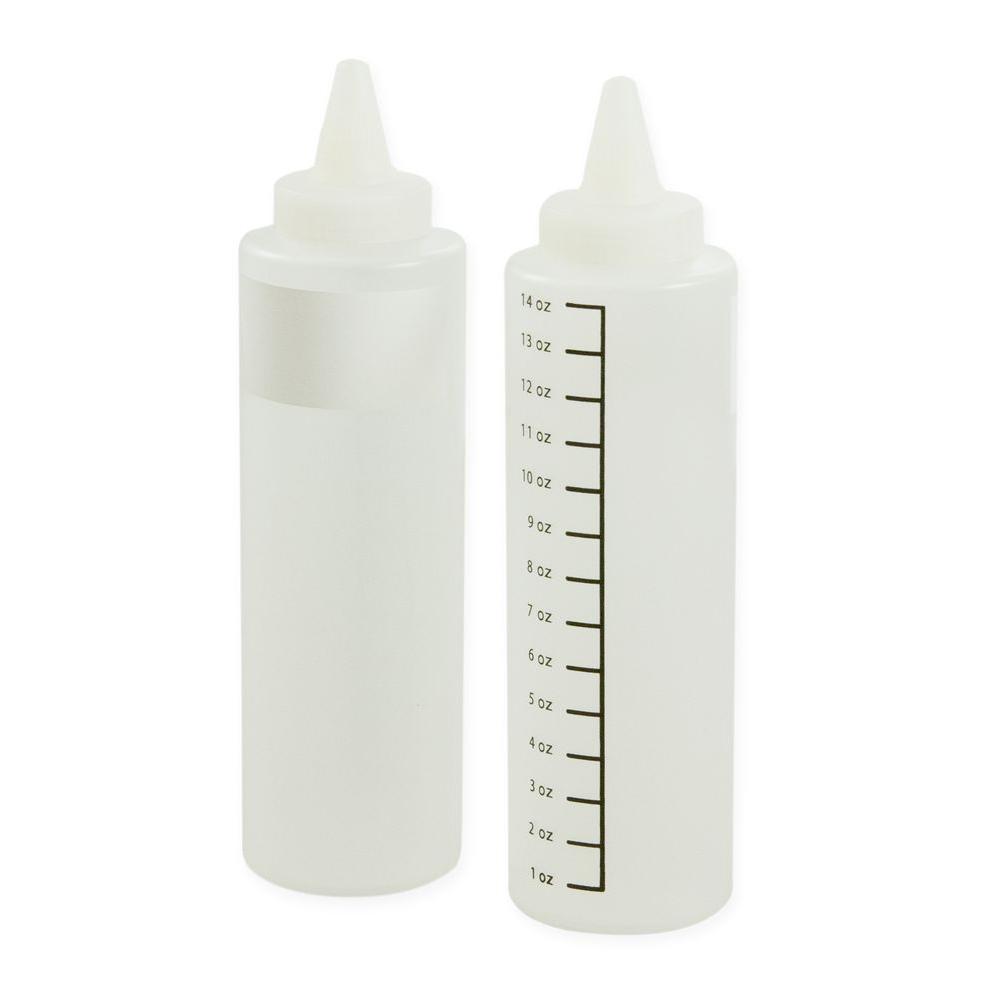 Charcoal Companion 14 oz. Clear Squeeze Bottle (Set of 2)CC7418 The