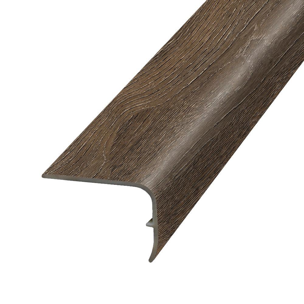Mohawk Harrington Acacia 1 32 In Thick X 1 88 In Wide X 78 7 In Length Vinyl Stairnose Molding Mg001783 The Home Depot