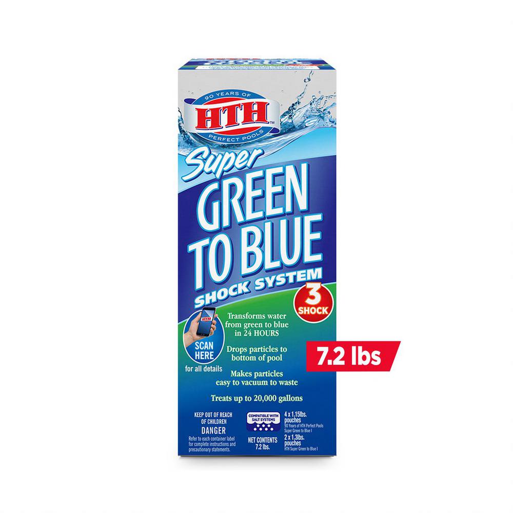 hth super green to blue ii flocculant