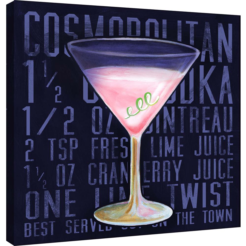 15 In X Cosmo Square Printed Canvas Wall Art