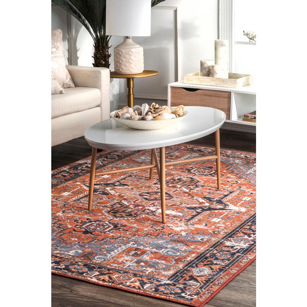 Nuloom Sherita Oriental Persian Rust 7 Ft X 8 Area Rug Disa05a 6709 The Home Depot - 7 X 8 Ft Rug Nuloom Sherita Oriental Persian Rust 7 Ft X 8 Area Rug Disa05a 6709 The Home Depot - 7 X 8 Ft Rug