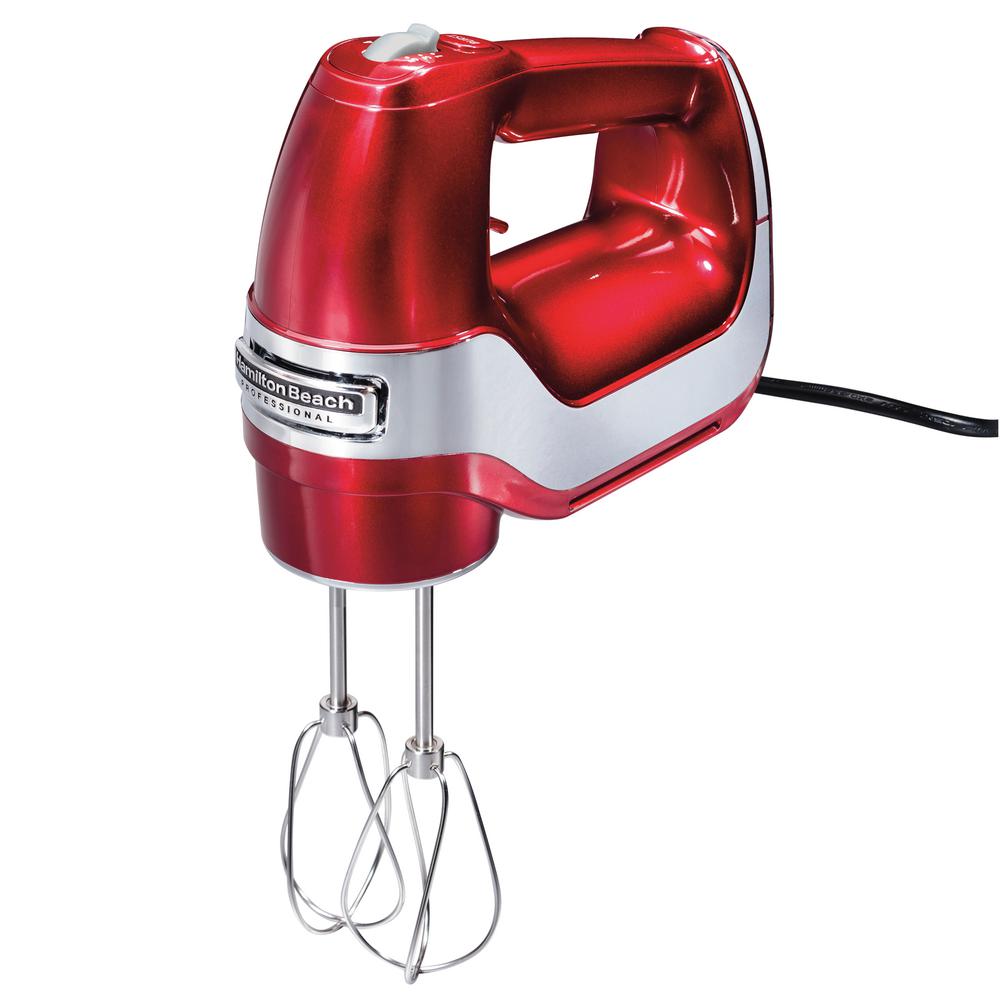 Hamilton Beach 7Speed Electric Hand Mixer, Silver and Chrome, with
