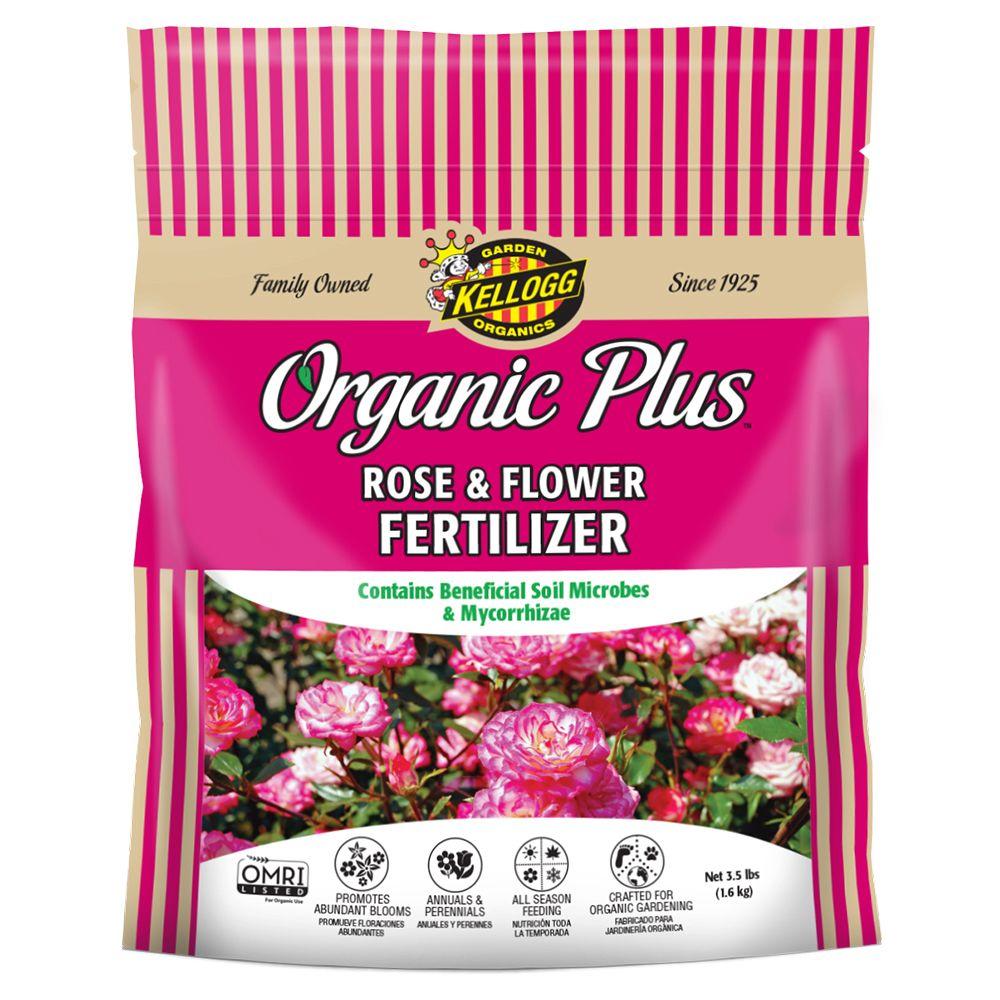 Kellogg Garden Organics 3 5 Lb Rose And Flower Fertilizer 3003 The