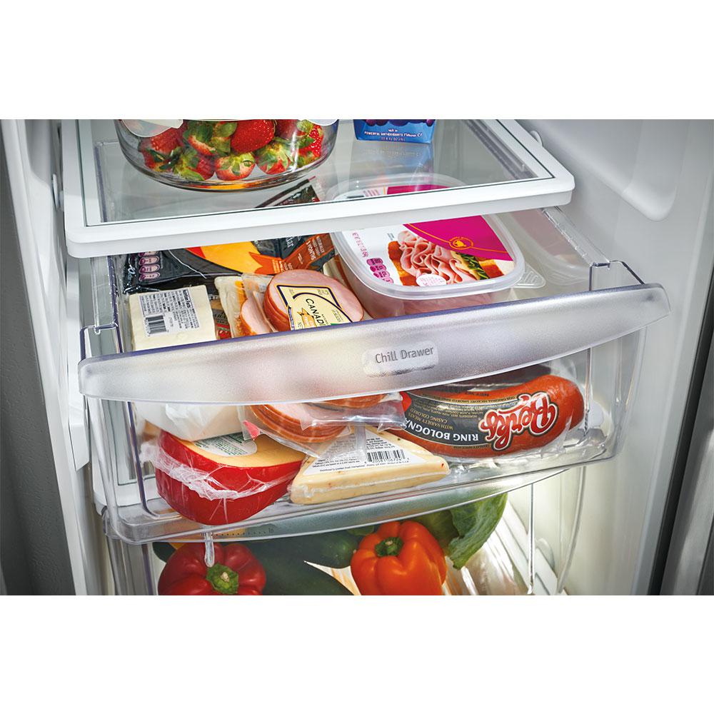 Frigidaire Gallery 22 2 Cu Ft Side By Side Refrigerator In