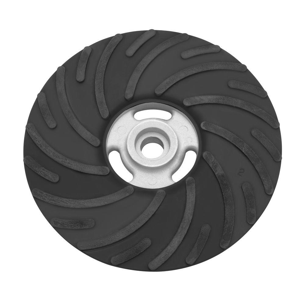Milwaukee 7 in. Rubber Spiral Backing Pad49363800 The Home Depot