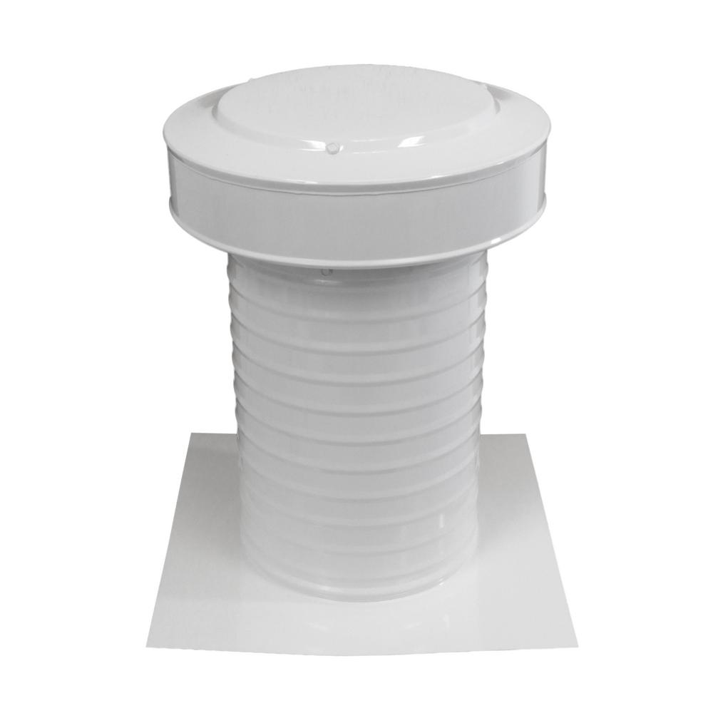 Active Ventilation 8 In Dia Aluminum Keepa Static Vent For Flat Roofs