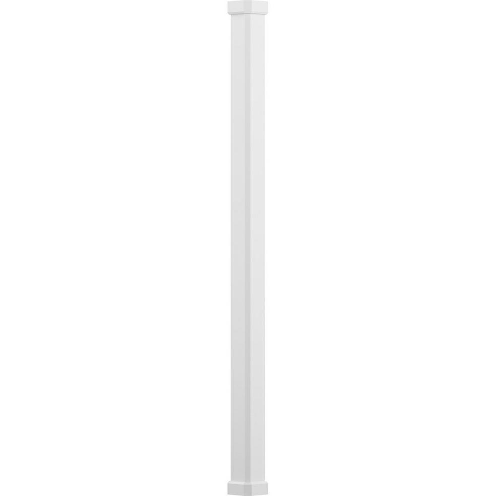 AFCO 5-1/2 in. x 8 ft. Primed Non-Tapered Square Shaft (Load-Bearing ...