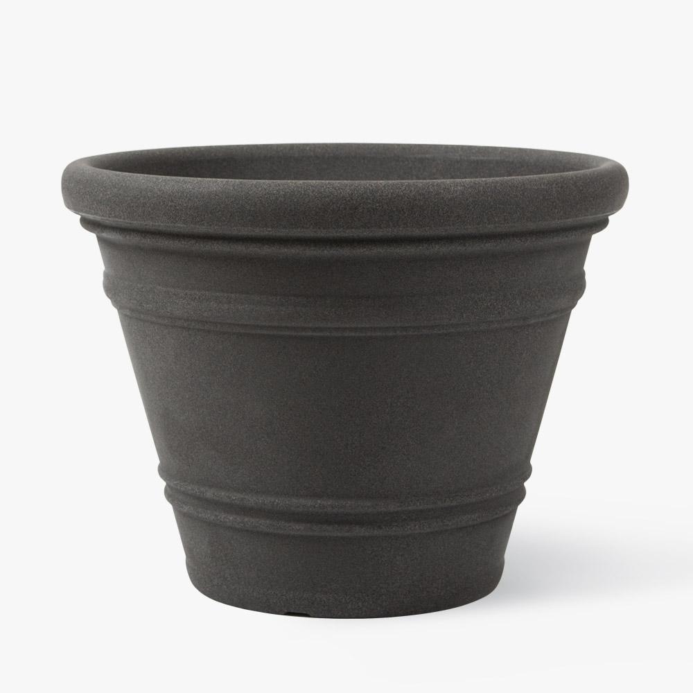 Extra Large Plant Pots Planters The Home Depot 32 In Antique Bronze Resin Pienza Planter