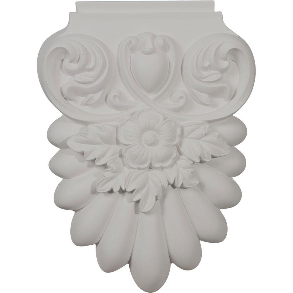 Ekena Millwork 71/4 in. x 10 in. x 15/8 in. Polyurethane Madrid Onlay