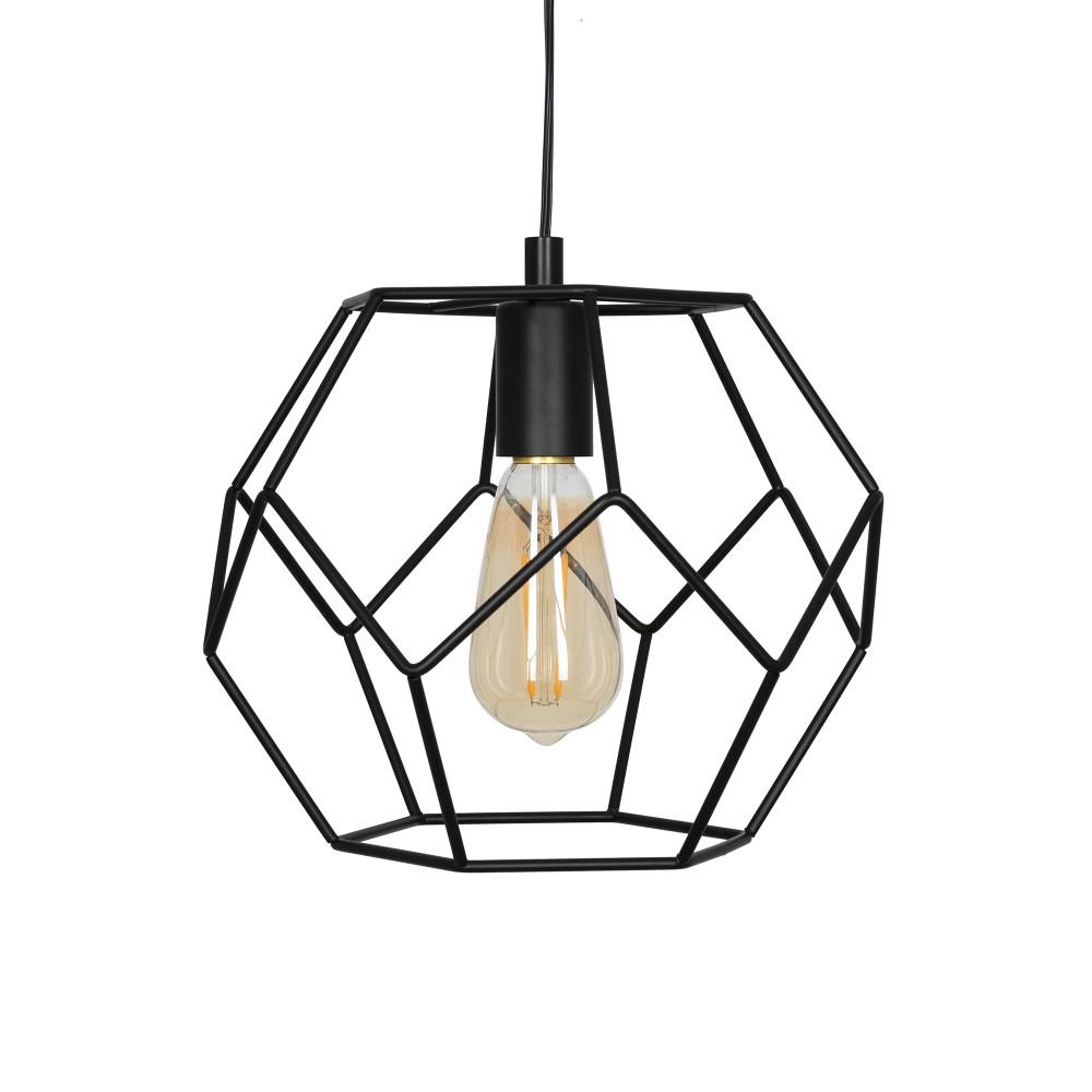 matte black modern chandelier