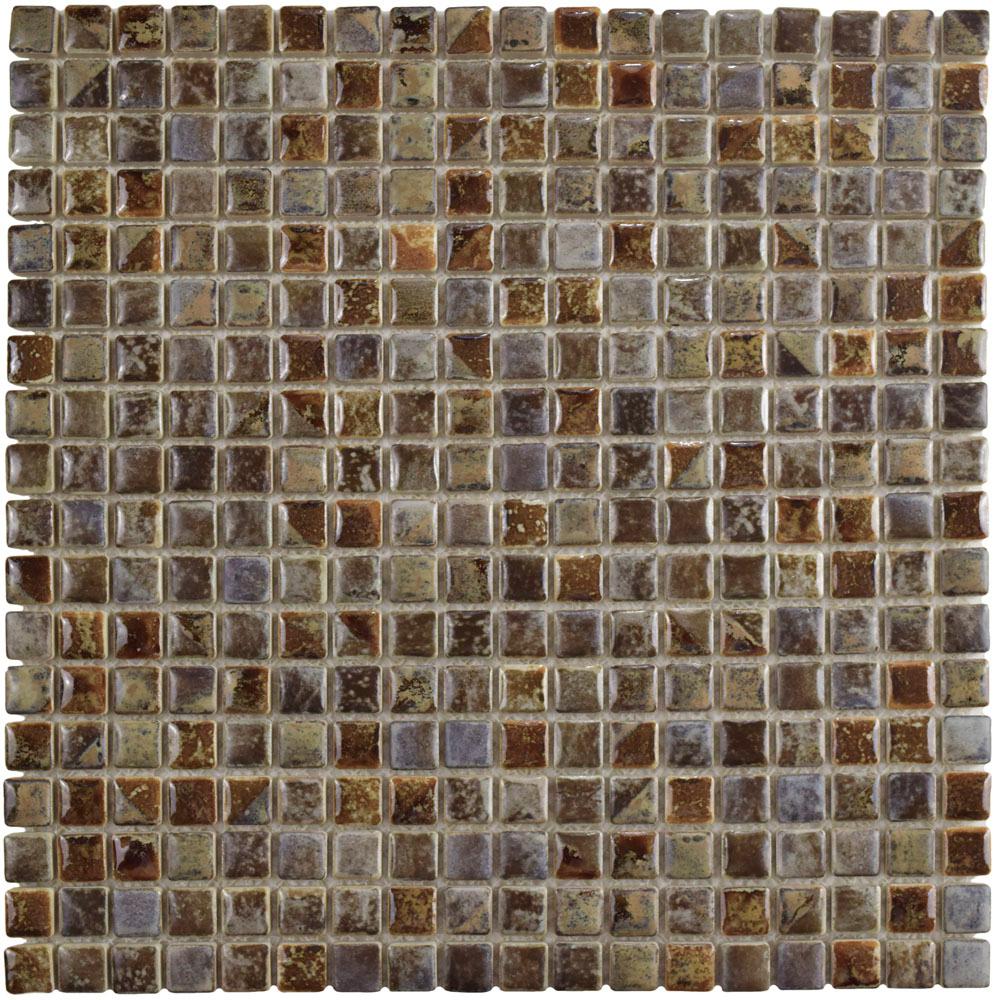 Merola Tile Rustica Mini Noce Slate 12 In X 8 Mm Merola Tile Rustica Mini Noce Slate 12 In X 8 Mm