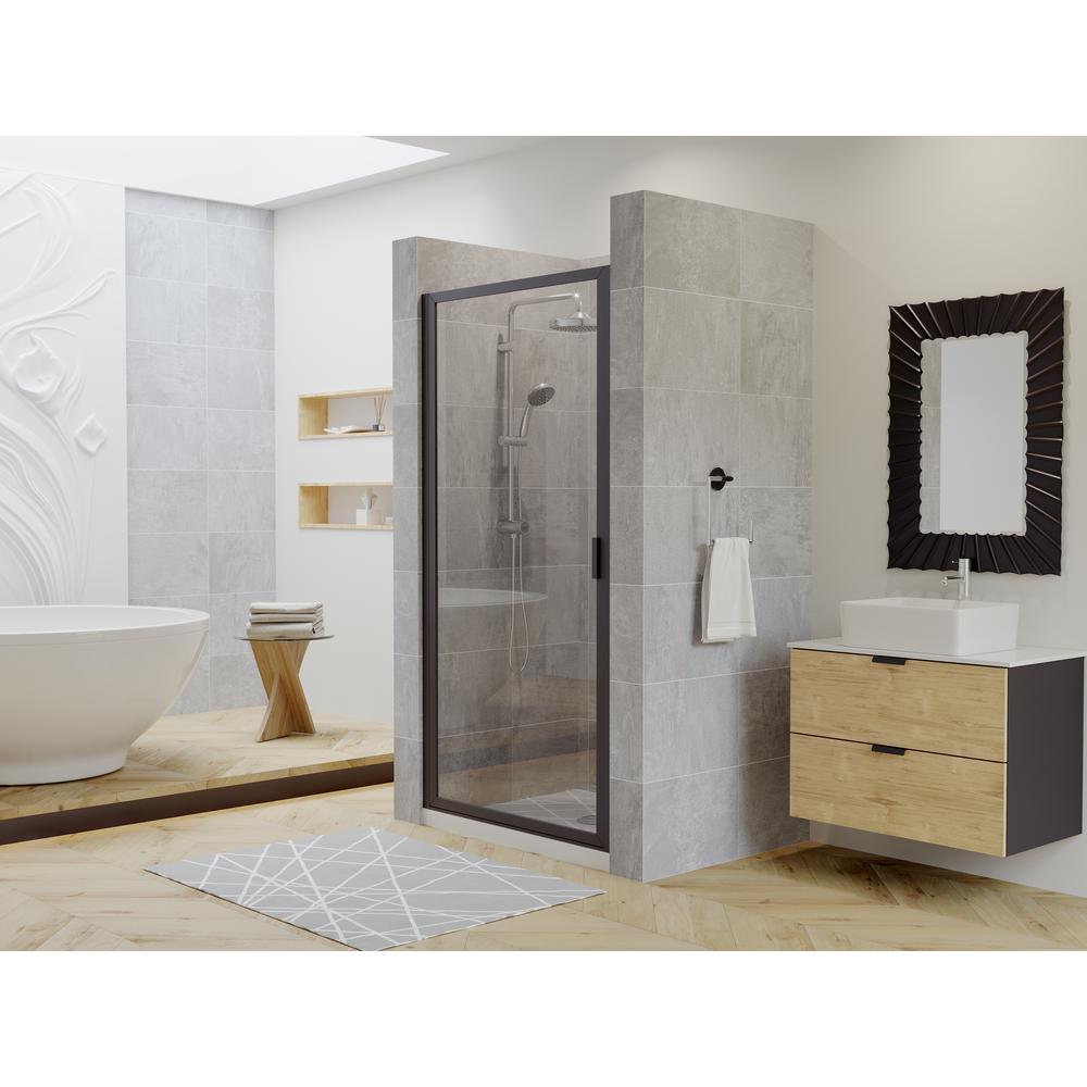 Coastal Shower Doors Paragon 24 In To 24 75 In X 75 In Framed