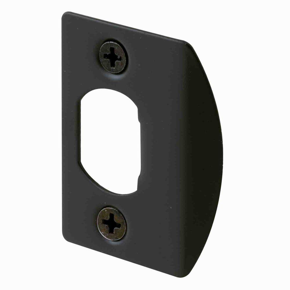 Prime Line Bronze Standard Latch Strike Plates 2 Pack E 2516 The 