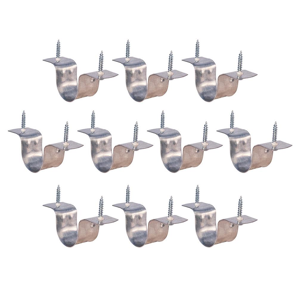 The Plumber's Choice 11/2 in. CPVC 2Hole Pipe Strap in Galvanized