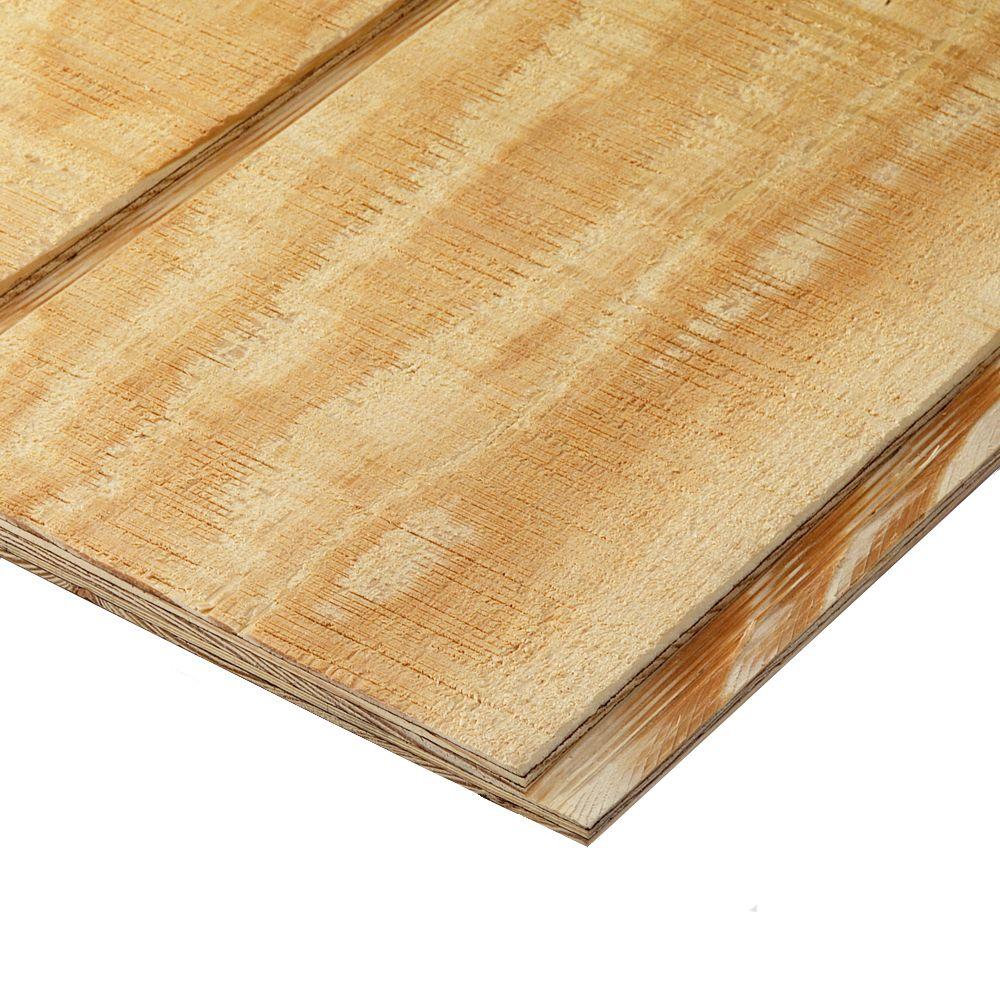 Plytanium Plywood Siding Panel T1 11 8 In Oc Nominal 19 32 In X