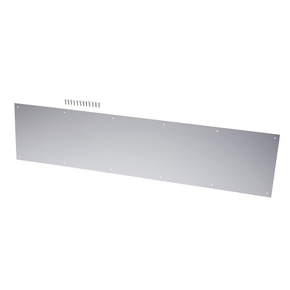 8 In X 34 In Satin Aluminum Kick Plate