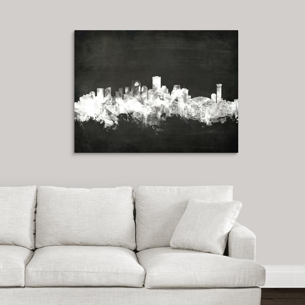 Greatcanvas New Orleans Louisiana Skyline By Michael Tompsett Greatcanvas New Orleans Louisiana Skyline By Michael Tompsett Canvas