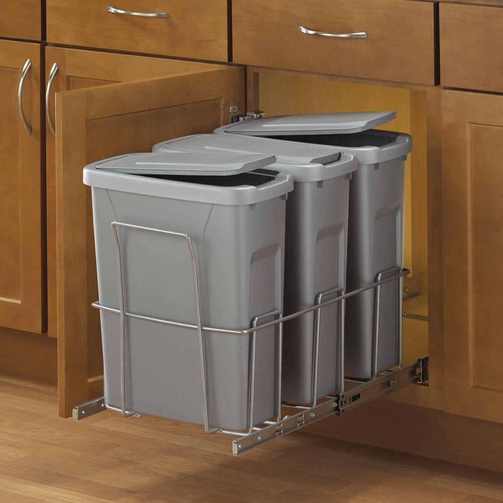 Platinum Real Solutions For Real Life Pull Out Trash Cans Plsw15 3 20 R P 64 1000 