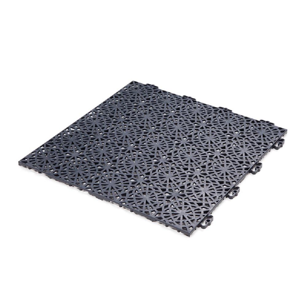 Bergo Xl Tiles 1 24 Ft X Pvc Deck Tile Graphite 35 Xl Tiles 1 24 Ft X Pvc Deck Tile Graphite 35 Per Case 54 Sq