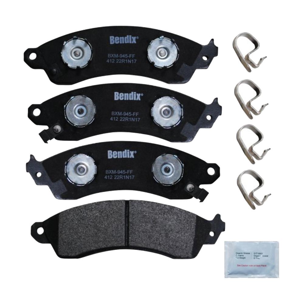 Bendix Bendix Premium Copper Free Semi-Metallic BPR Disc Brake Pad ...