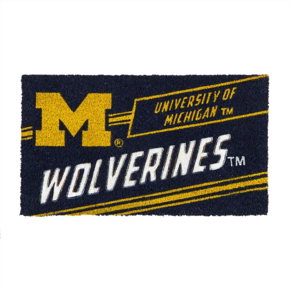 University Of Michigan Door Mats Mats The Home Depot