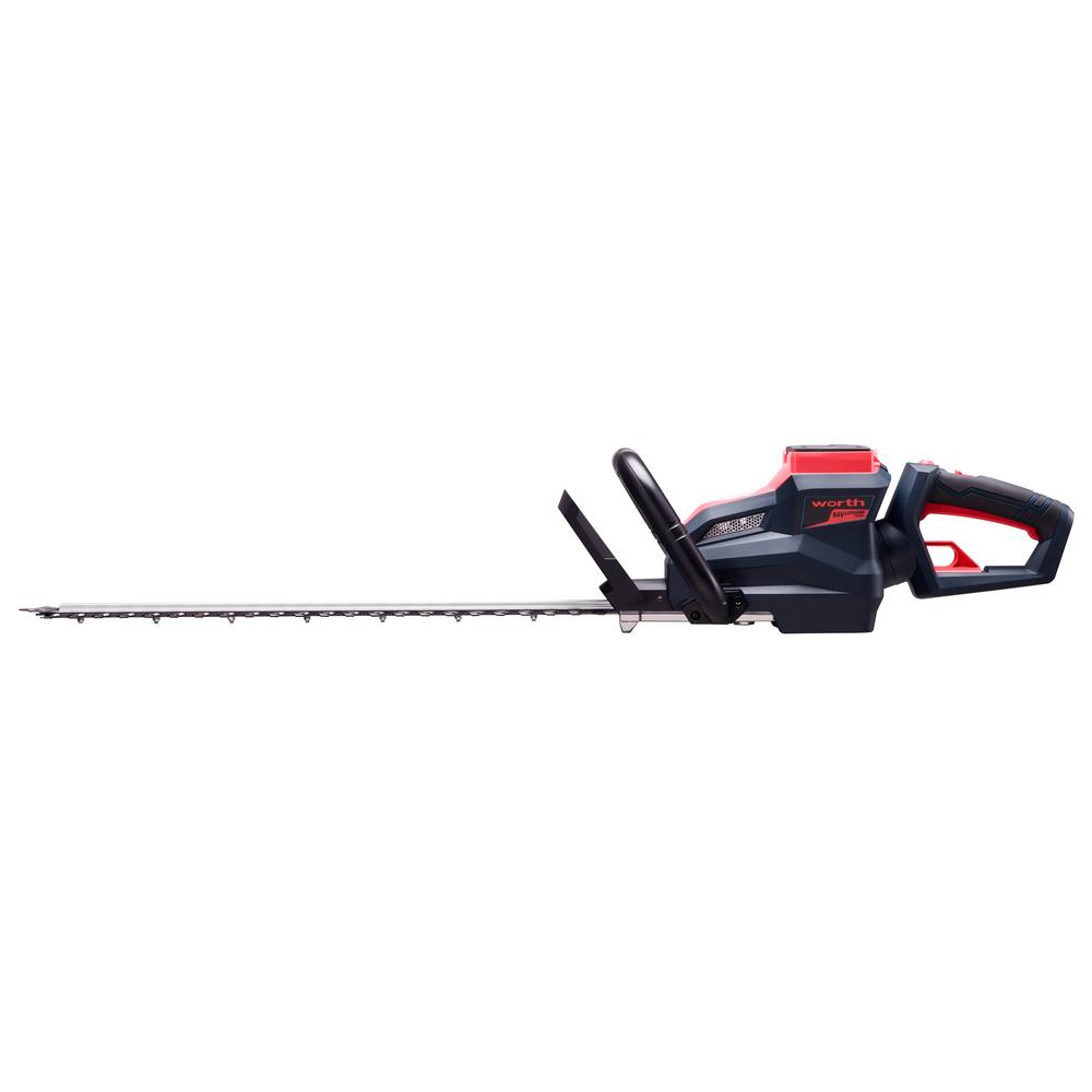Worth Garden Red and Black 24 inch 2.5 Ah 84-Volt Lithium-ion Battery Brush-less... by Worth Garden