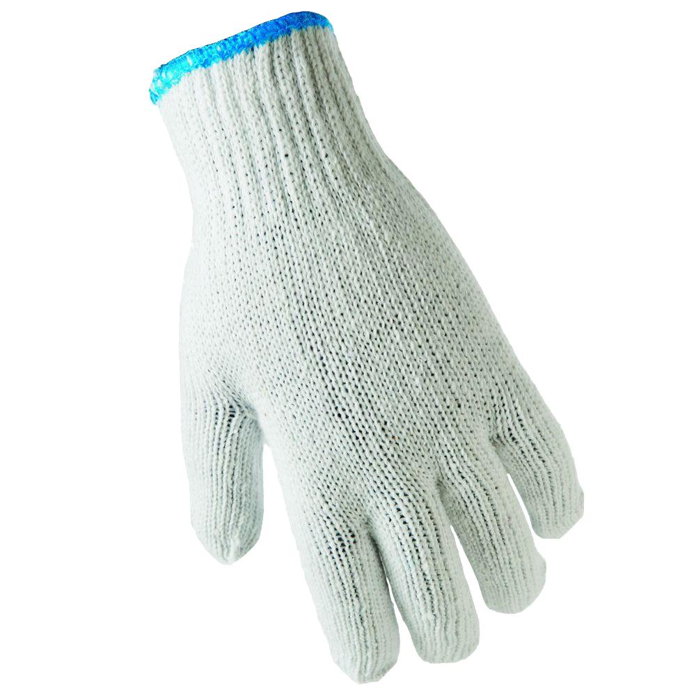 True Grip Fits All White String Knit Gloves919026 The Home Depot