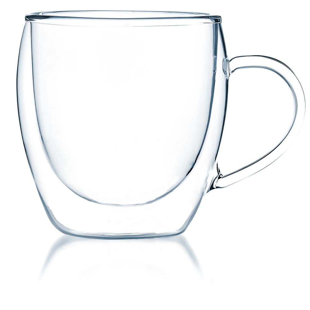 8 oz glass coffee mugs