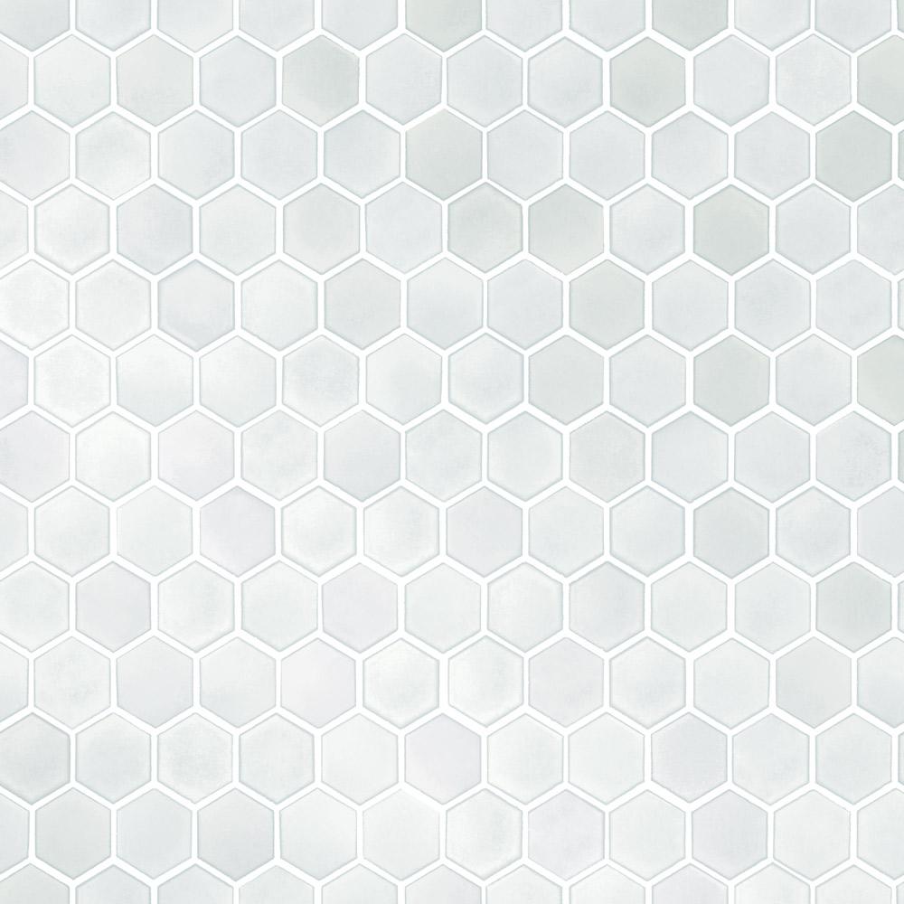 L Stick Wallpaper Home Decor The Depot Hexagon Tile Silver Pearl Self Adhesive Removable Wallpaper