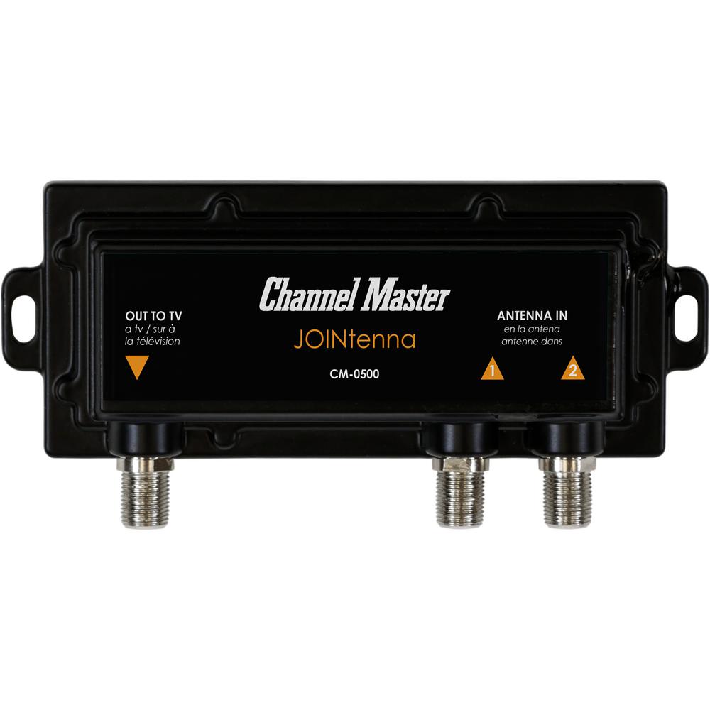 UPC 020572005005 product image for Channel Master JOINtenna TV Antenna Combiner Joining 2TV Antennas onto 1-Coaxial | upcitemdb.com