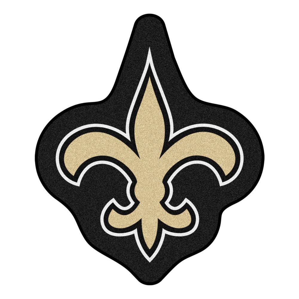 Fanmats Nfl New Orleans Saints Mascot Mat 30 3 In X 36 Indoor Area Rug Fanmats Nfl New Orleans Saints Mascot Mat 30 3 In X 36 Indoor Area Rug