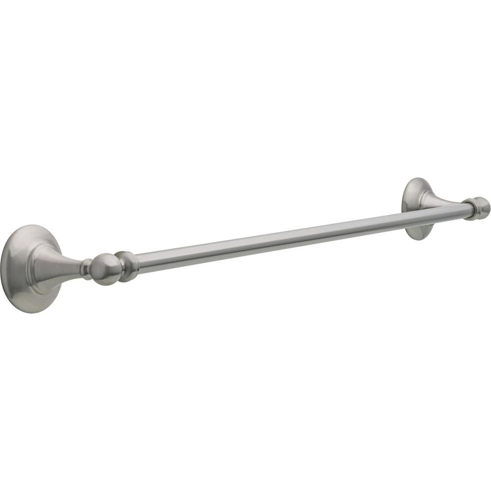 Delta Greenwich II 24 in. Towel Bar in SpotShield Brushed Nickel