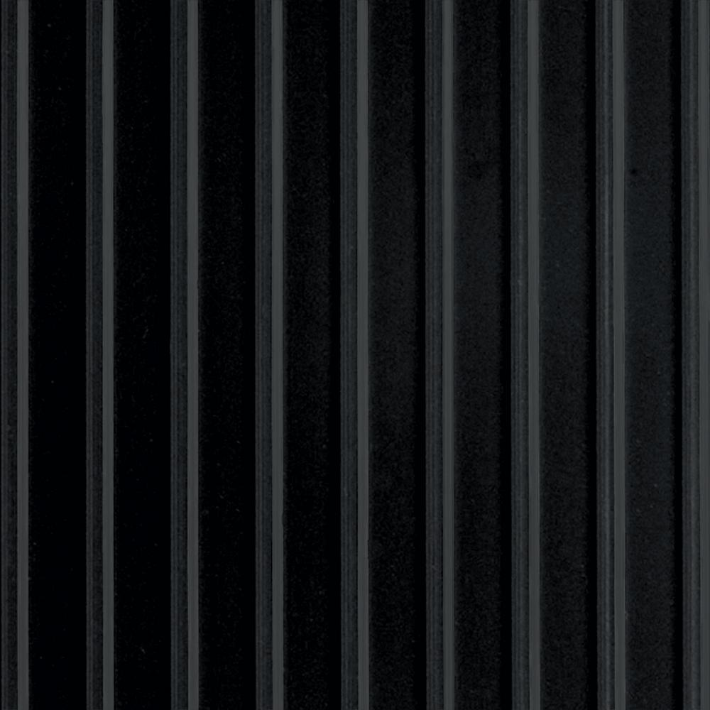 GFloor Rib 7.5 ft x 17 ft Midnight Black Vinyl Garage Flooring Cover