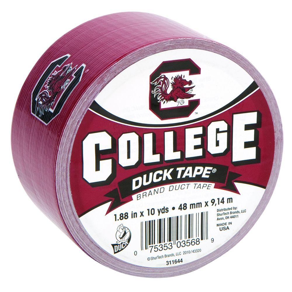 UPC 075353035689 product image for Duct Tape: Duck Adhesives & Fillers College 1-7/8 in. x 10 yds. University of So | upcitemdb.com