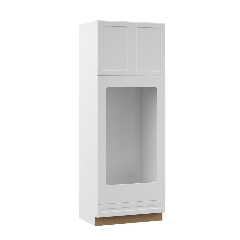 Hampton Bay Designer Series Melvern Assembled 33x90x23.75 in. Double