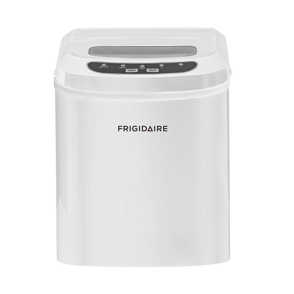 Frigidaire 26 lbs. Freestanding Ice Maker in WhiteEFIC108WHITE The