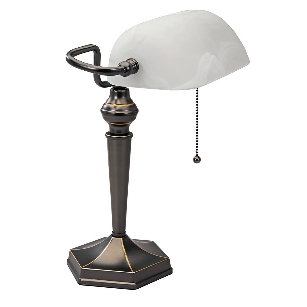 home depot bankers lamp